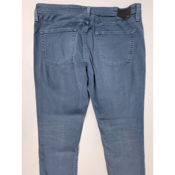 Adriano Goldschmied Tellis Modern Slim Mens 38x42 Blue Ag-ed Denim‎ Pants - Picture 11 of 12